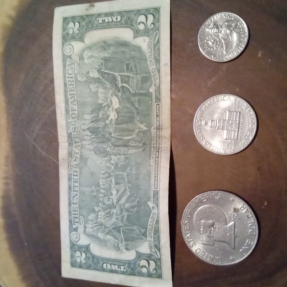 ( Sold ) 1976 Bicentennial Currency Rare Birth Set - Picture 4 of 8